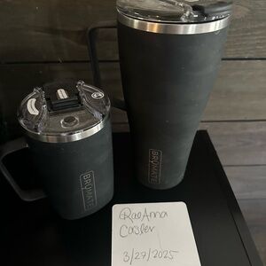 BrüMate Black Insulated Tumblers Set